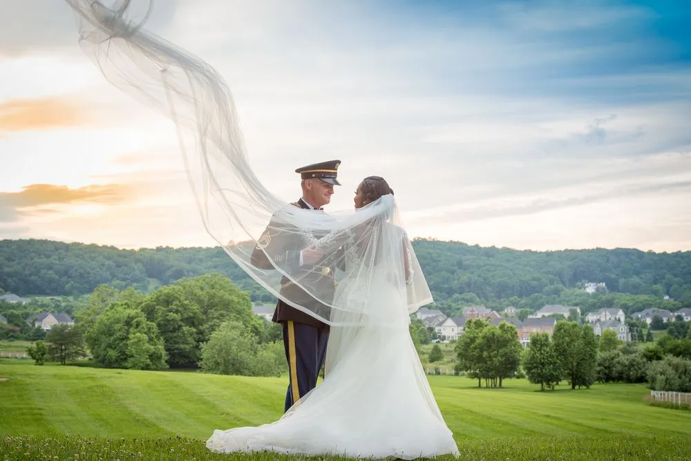 Golden Hour, wedding photograph by Sameen Photography