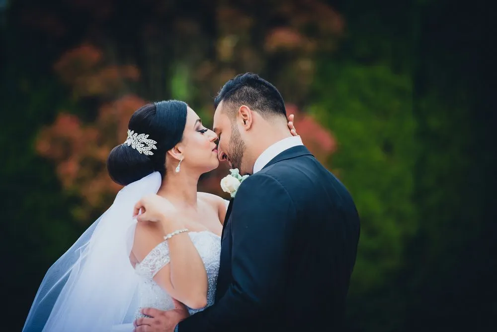 Golden Hour, wedding photograph by Sameen Photography