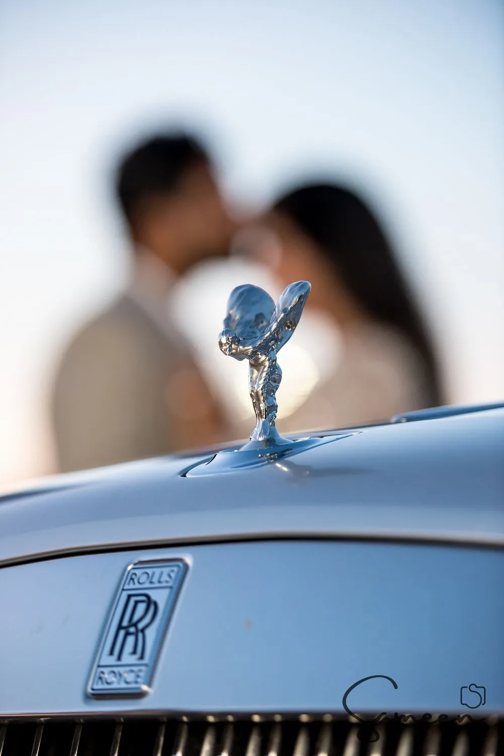 Couple portrait on the wedding day